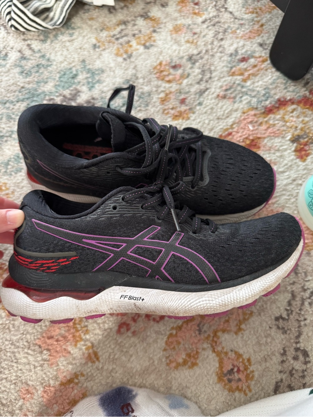 Women’s ASIC Gel Nimbus 24 - Black - Orchid